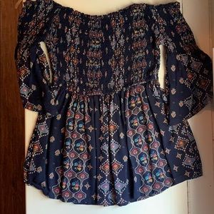 Off the shoulder top